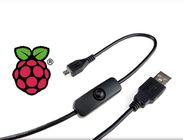 나무 딸기 pi를 위한 마이크로 USB 누름단추식 전쟁 스위치에 안전한 나무 딸기 Pi 방패 USB